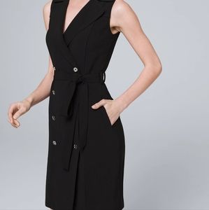 Sleeveless Trench Dress